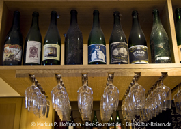 Bierflaschen der Brasserie Cantillon